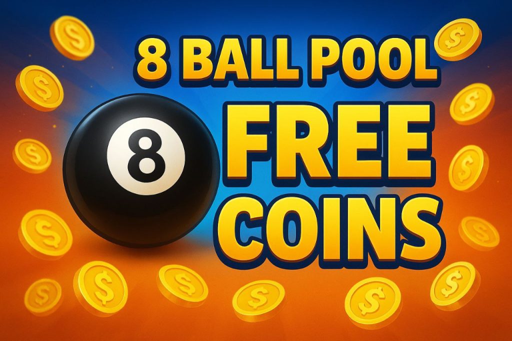 8 Ball Pool Free Coins Generator (2025) – Unlock Unlimited Coins Easily!