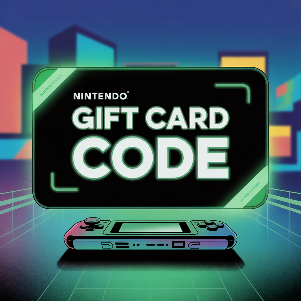 Nintendo Gift Card Code Generator: 100% Working Methods